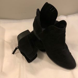 Women zipper Cuban boots size 8 1/2